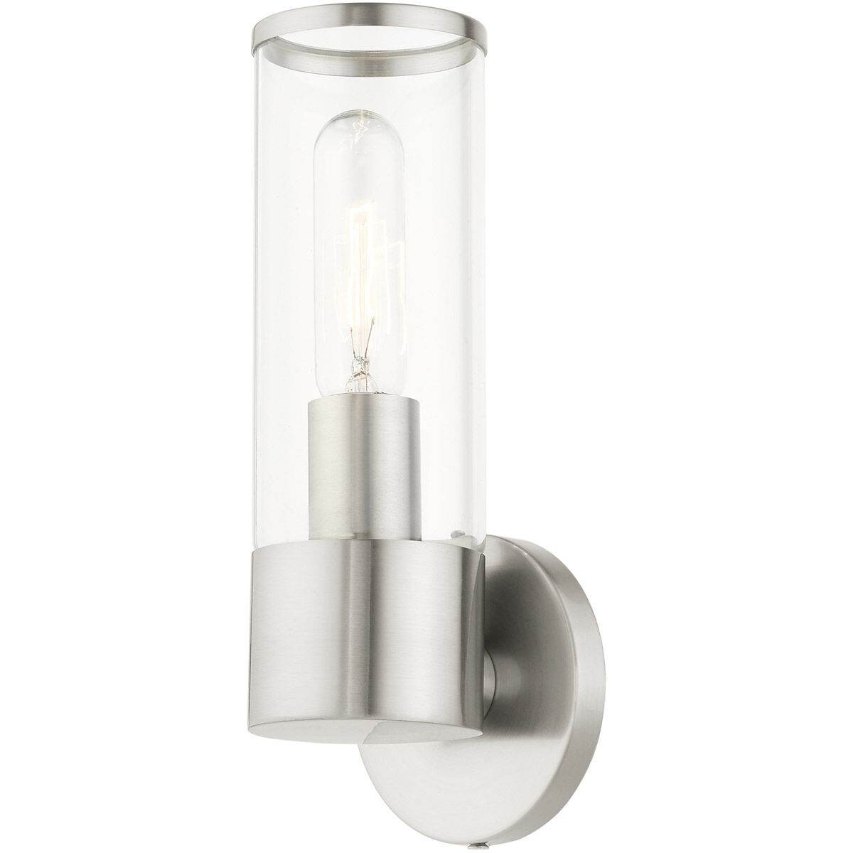 Banca 1 Light 4 inch Brushed Nickel ADA ADA Single Sconce Wall Light
