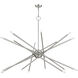 Soho 16 Light 50 inch Brushed Nickel Foyer Chandelier Ceiling Light