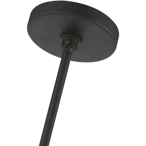Uptown 6 Light 20 inch Black Pendant Chandelier Ceiling Light