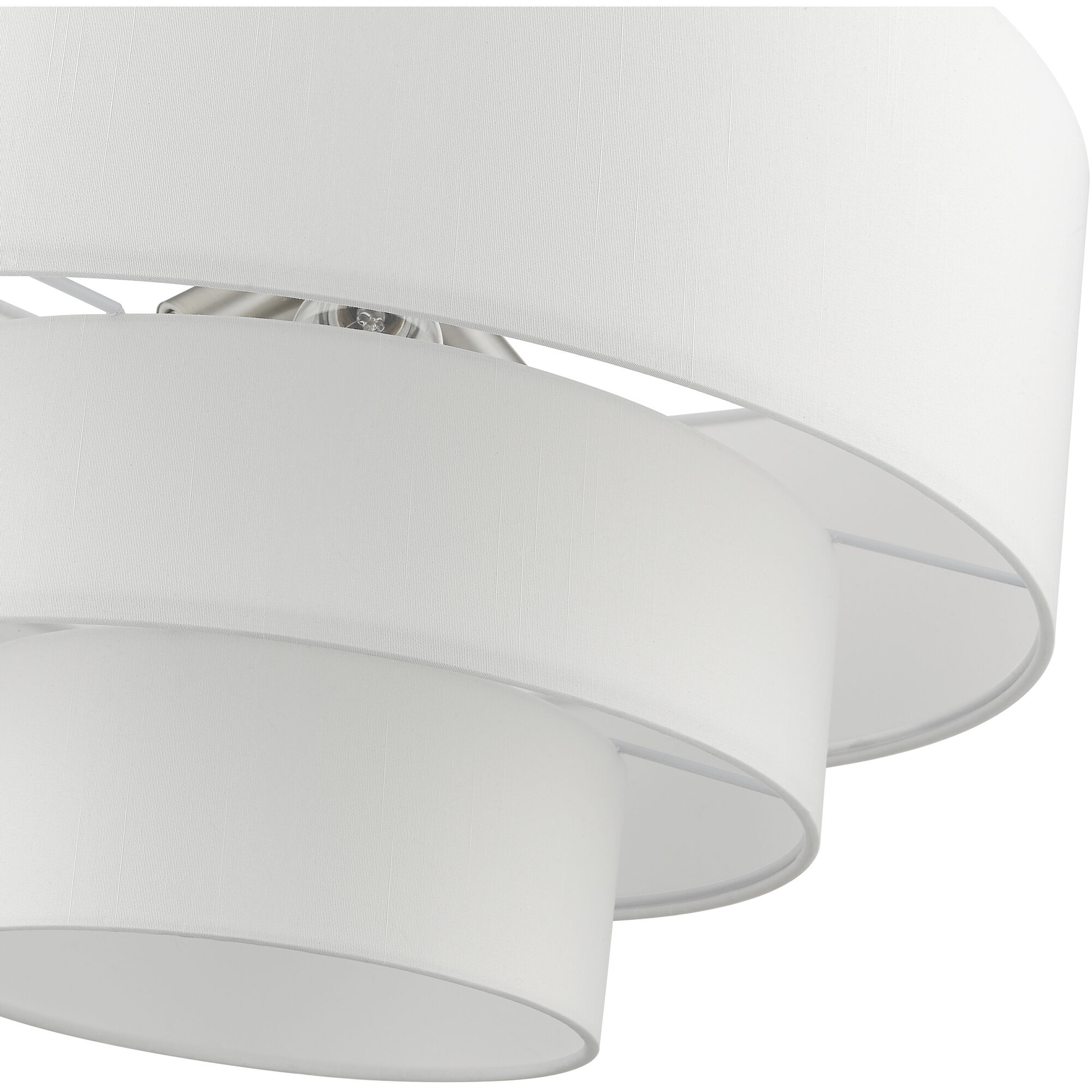 Carrington 4 Light 23 inch Brushed Nickel Pendant Chandelier Ceiling Light