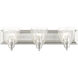 Birmingham 3 Light 24 inch Brushed Nickel Vanity Sconce Wall Light
