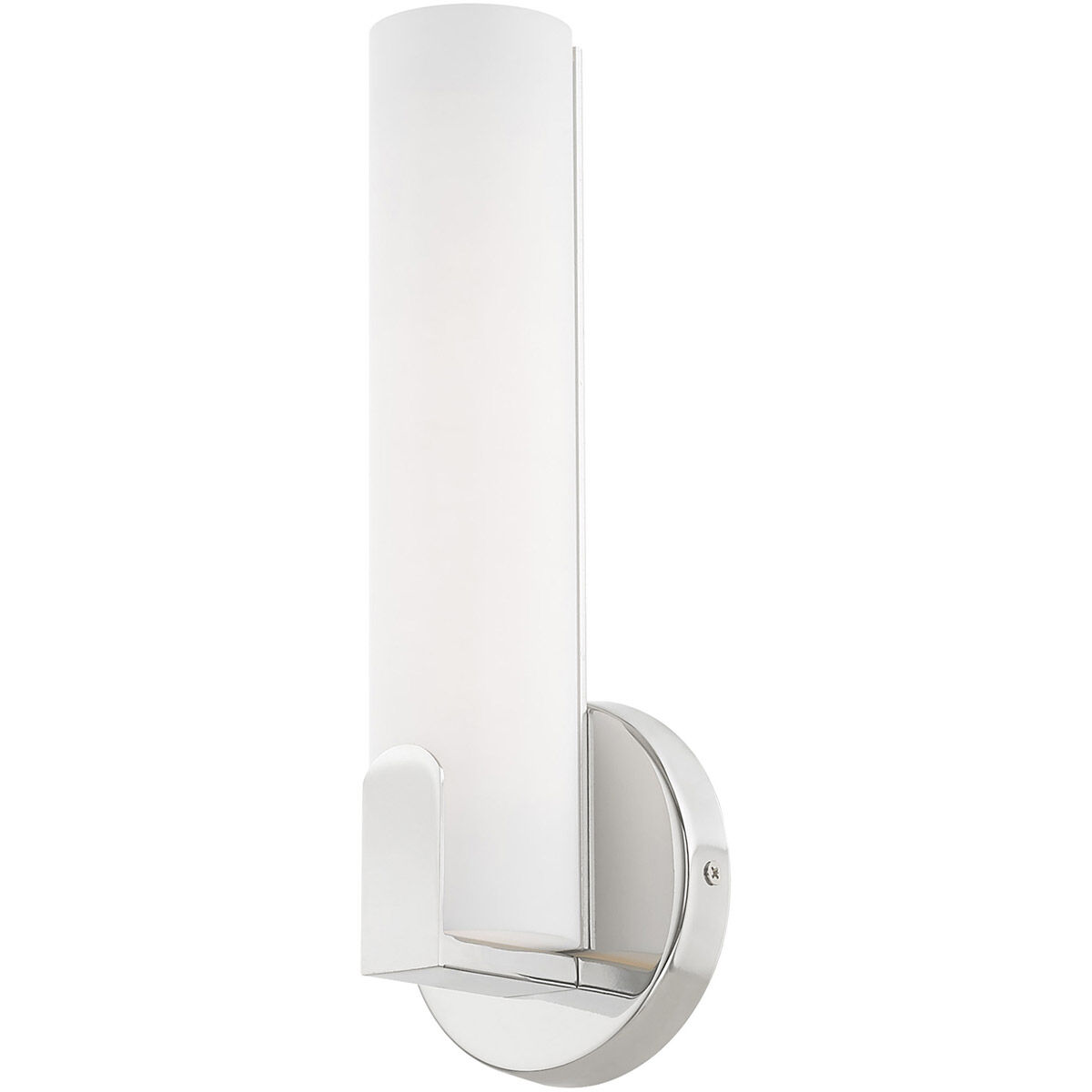 Lund LED 4 inch Polished Chrome ADA ADA Wall Sconce Wall Light