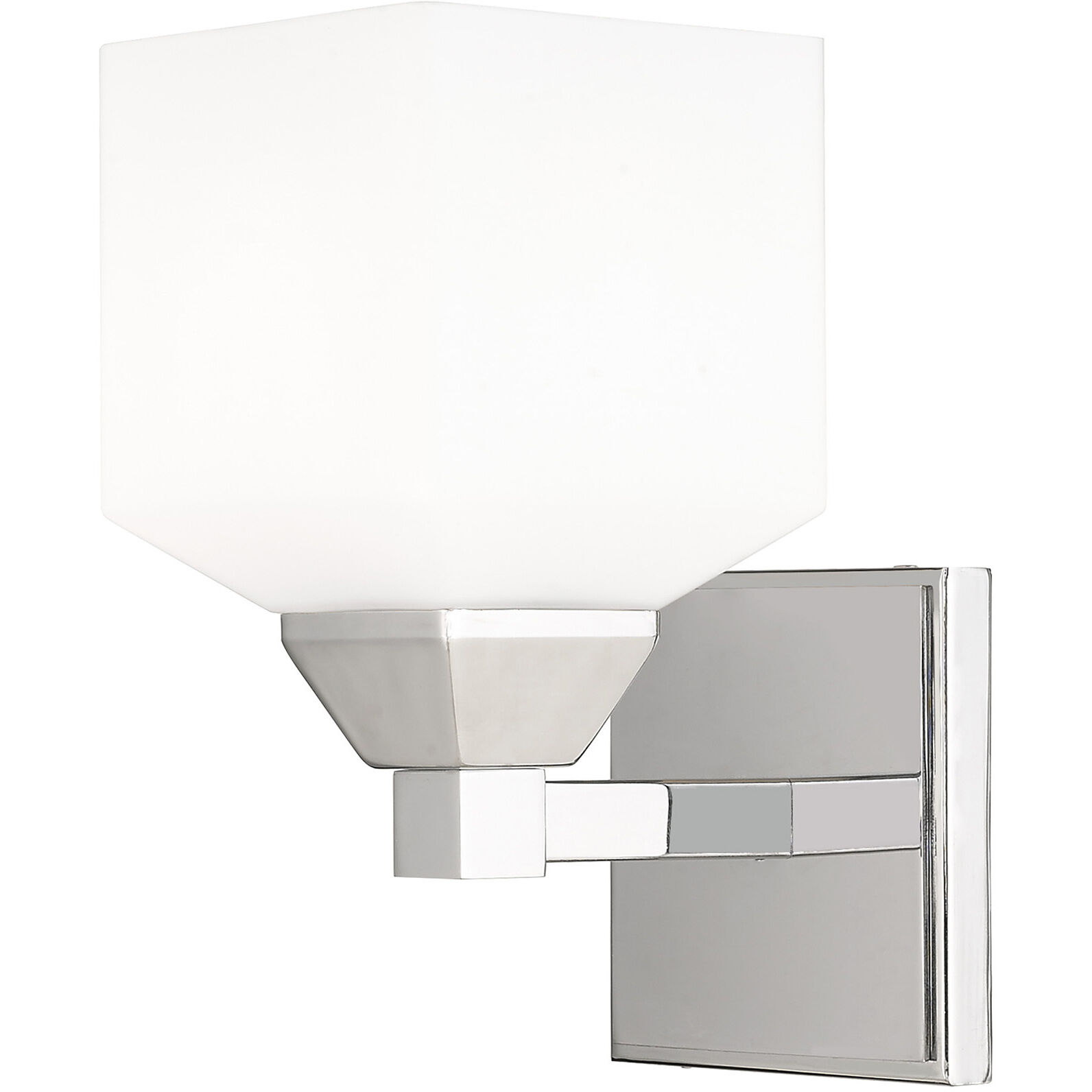 Aragon 1 Light 5 inch Polished Chrome Wall Sconce Wall Light