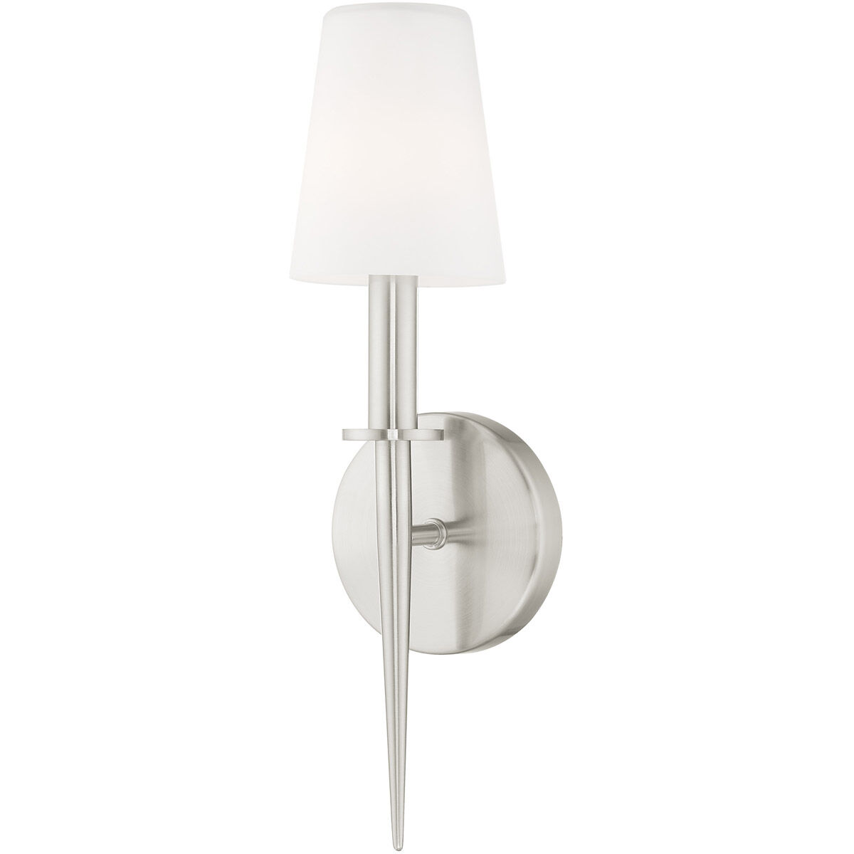 Witten 1 Light 4 inch Brushed Nickel ADA ADA Wall Sconce Wall Light