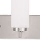 West Lake 5 Light 35 inch Brushed Nickel Vanity Sconce Wall Light
