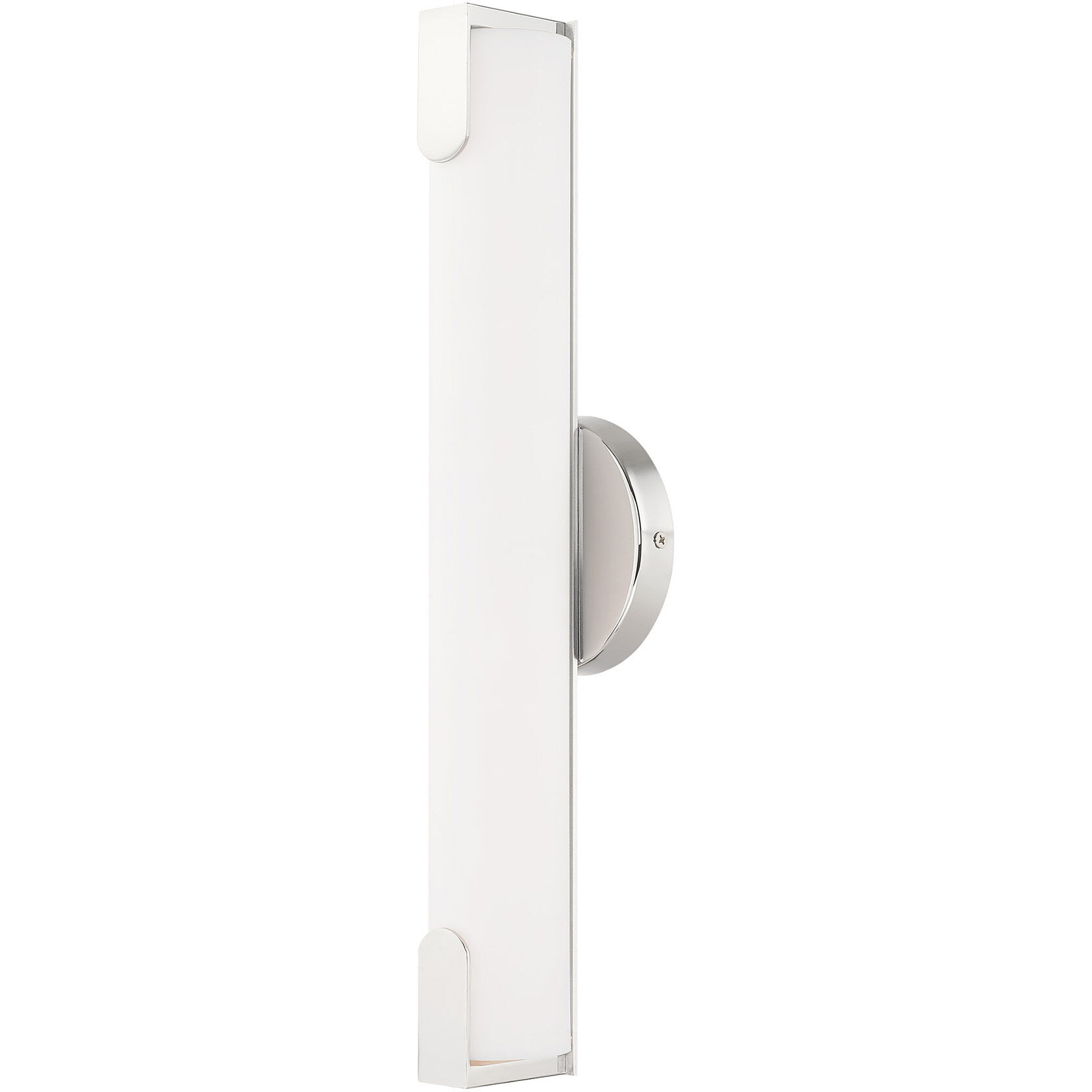 Lund LED 4 inch Polished Chrome ADA Bath Vanity Wall Light