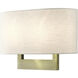 Allison Wall Sconce Wall Light in Antique Brass, Medium