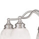 Essex 5 Light 24 inch Brushed Nickel Convertible Dinette Chandelier/Ceiling Mount Ceiling Light
