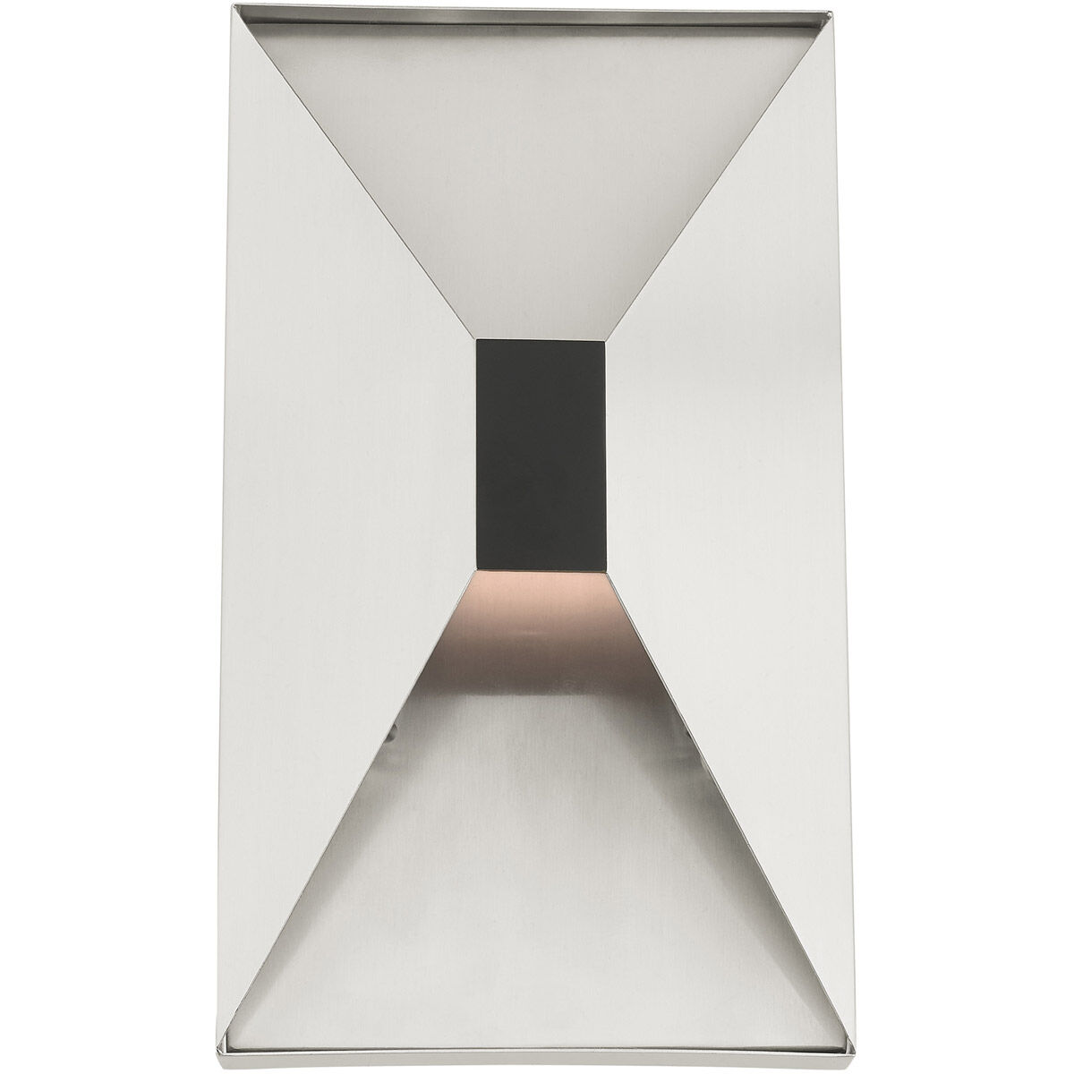 Lexford 2 Light 7 inch Brushed Nickel ADA ADA Sconce Wall Light