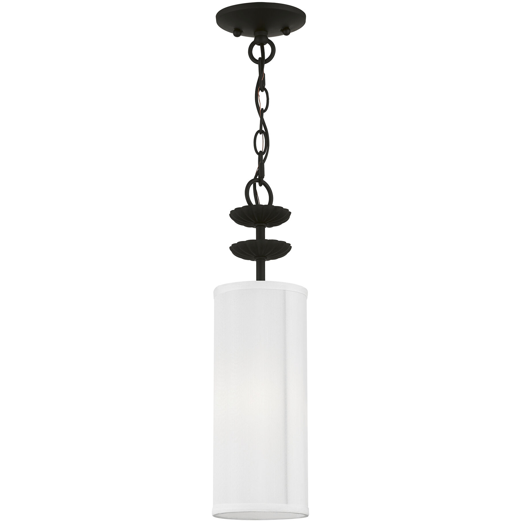Brookdale 1 Light 5 inch Black Mini Pendant Ceiling Light
