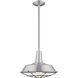 Allison 1 Light 14 inch Brushed Aluminum Mini Pendant Ceiling Light