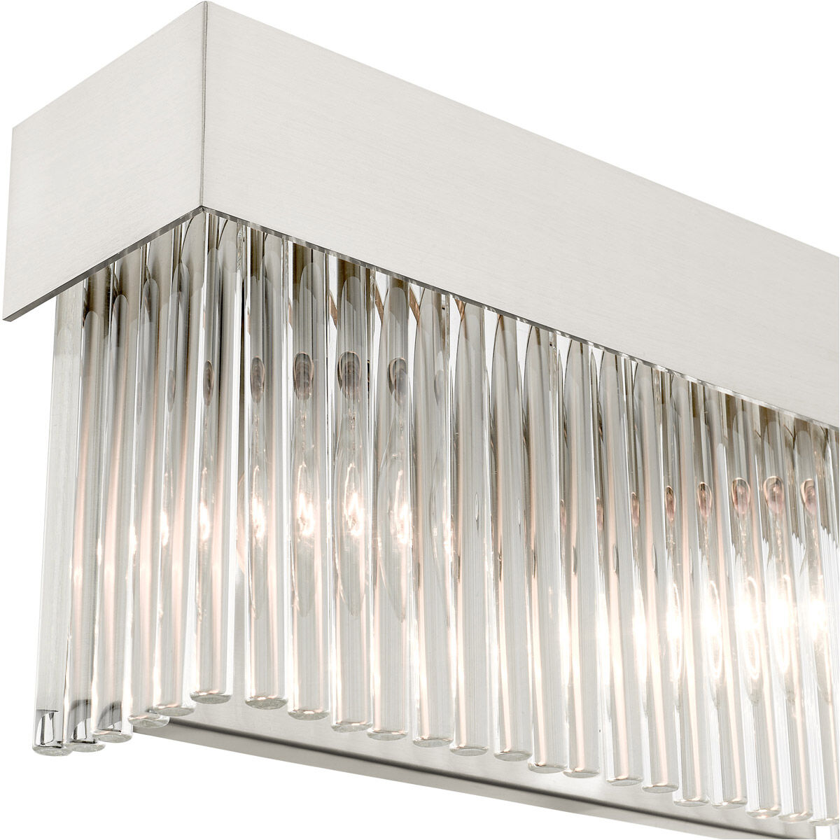 Norwich 2 Light 14 inch Brushed Nickel ADA Sconce Wall Light