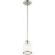 Middlebush 1 Light 6 inch Brushed Nickel Mini Pendant Ceiling Light