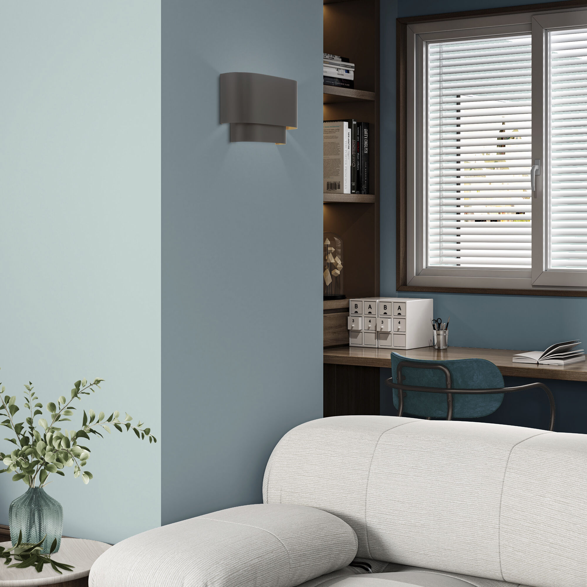 Springview 1 Light 11 inch English Bronze ADA Wall Sconce Wall Light