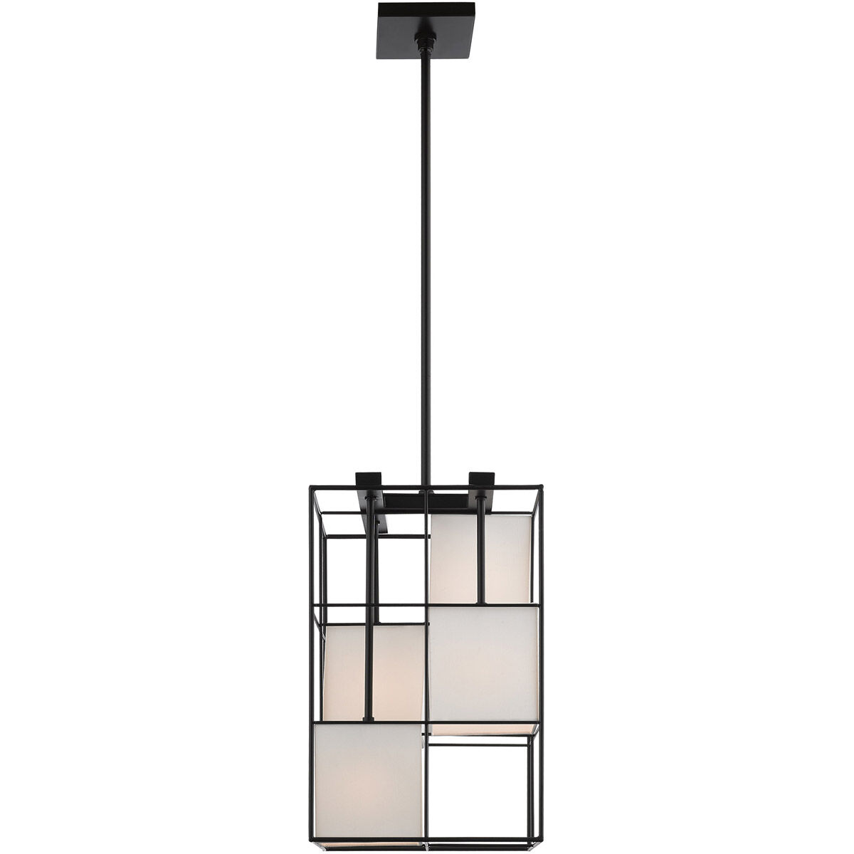 Trondheim 4 Light 10.5 inch Black Pendant Chandelier Ceiling Light