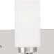 West Lake 6 Light 47 inch Brushed Nickel Bath Vanity Wall Light