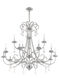 Daphne 15 Light 36 inch Polished Chrome Foyer Chandelier Ceiling Light