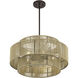 Acordia 5 Light 22 inch English Bronze Pendant Chandelier Ceiling Light