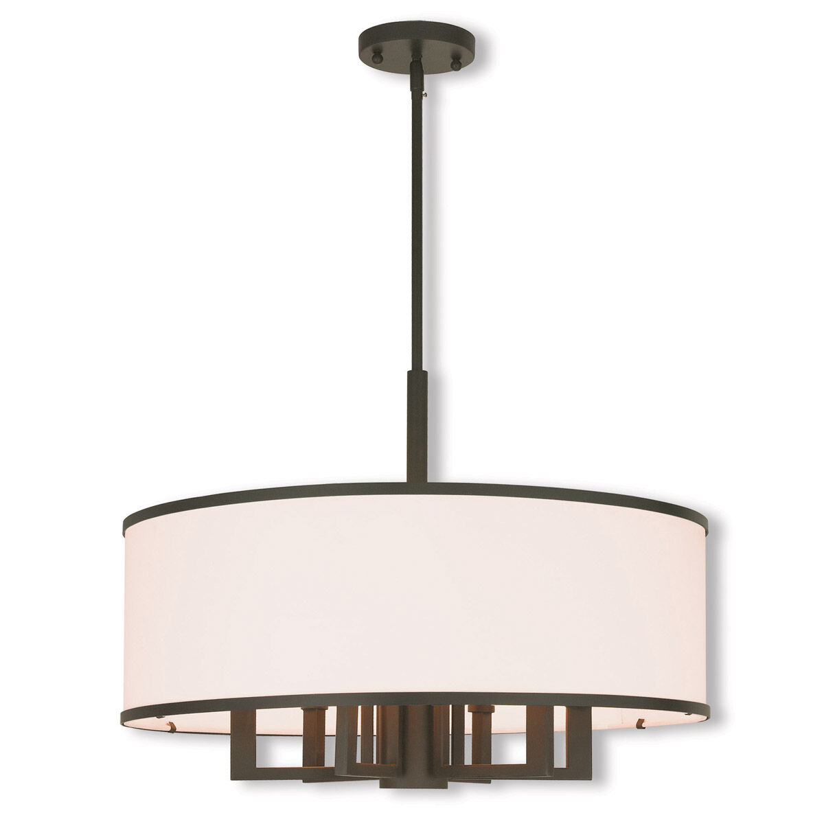 Park Ridge 7 Light 24 inch Bronze Pendant Chandelier Ceiling Light