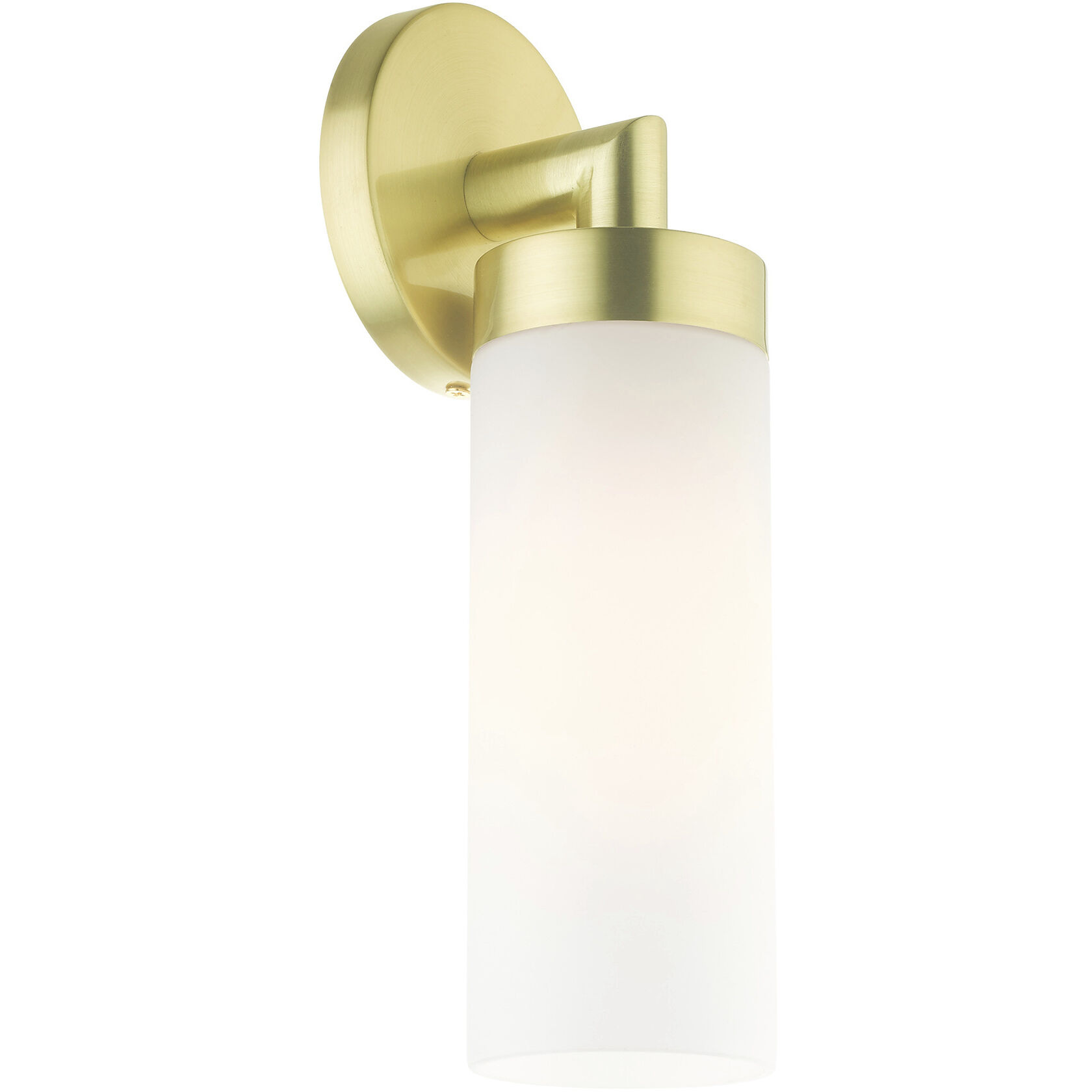 Aero 1 Light 4 inch Satin Brass ADA ADA Single Sconce Wall Light