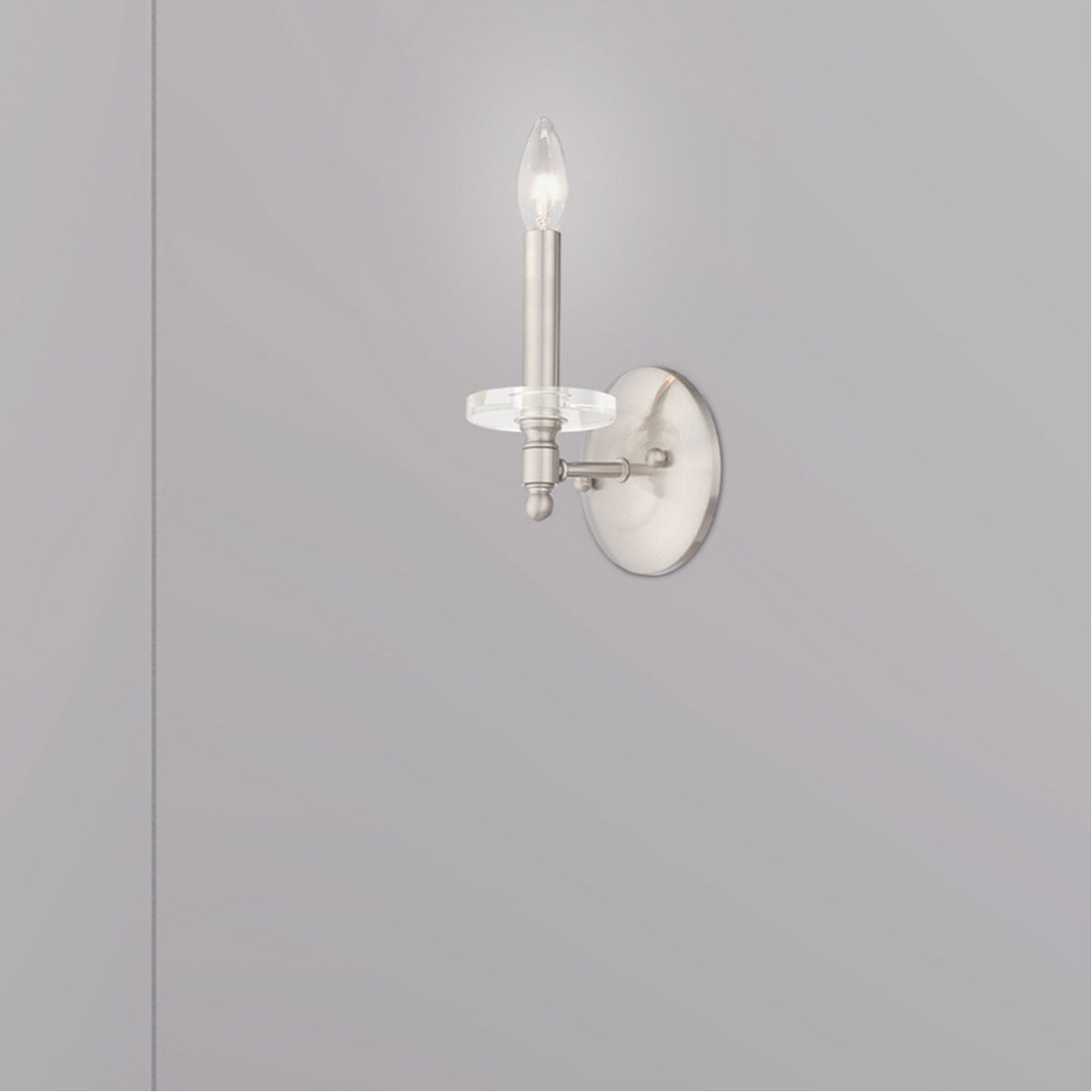 Bennington 1 Light 5 inch Brushed Nickel Wall Sconce Wall Light