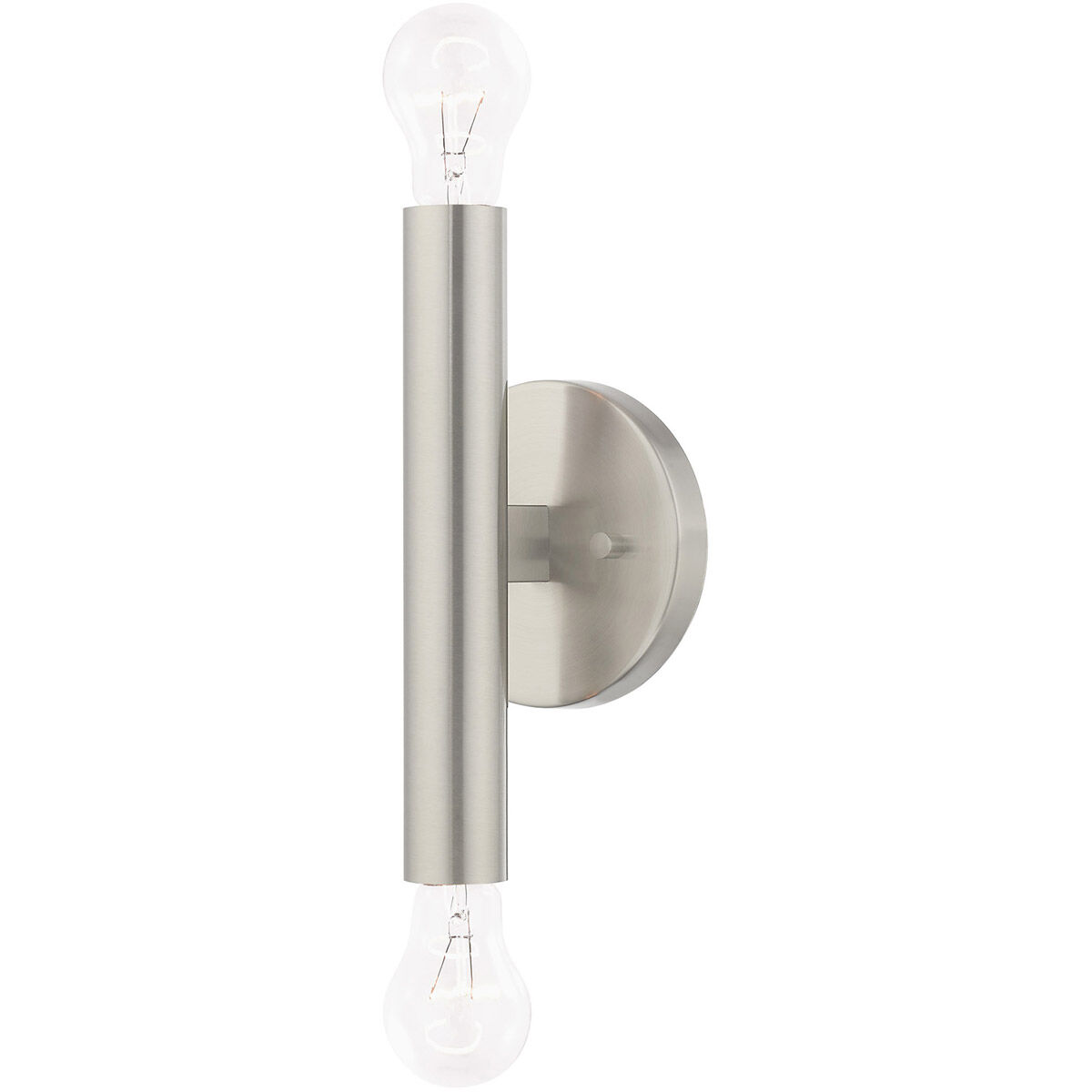 Copenhagen 2 Light 5 inch Brushed Nickel ADA ADA Wall Sconce Wall Light