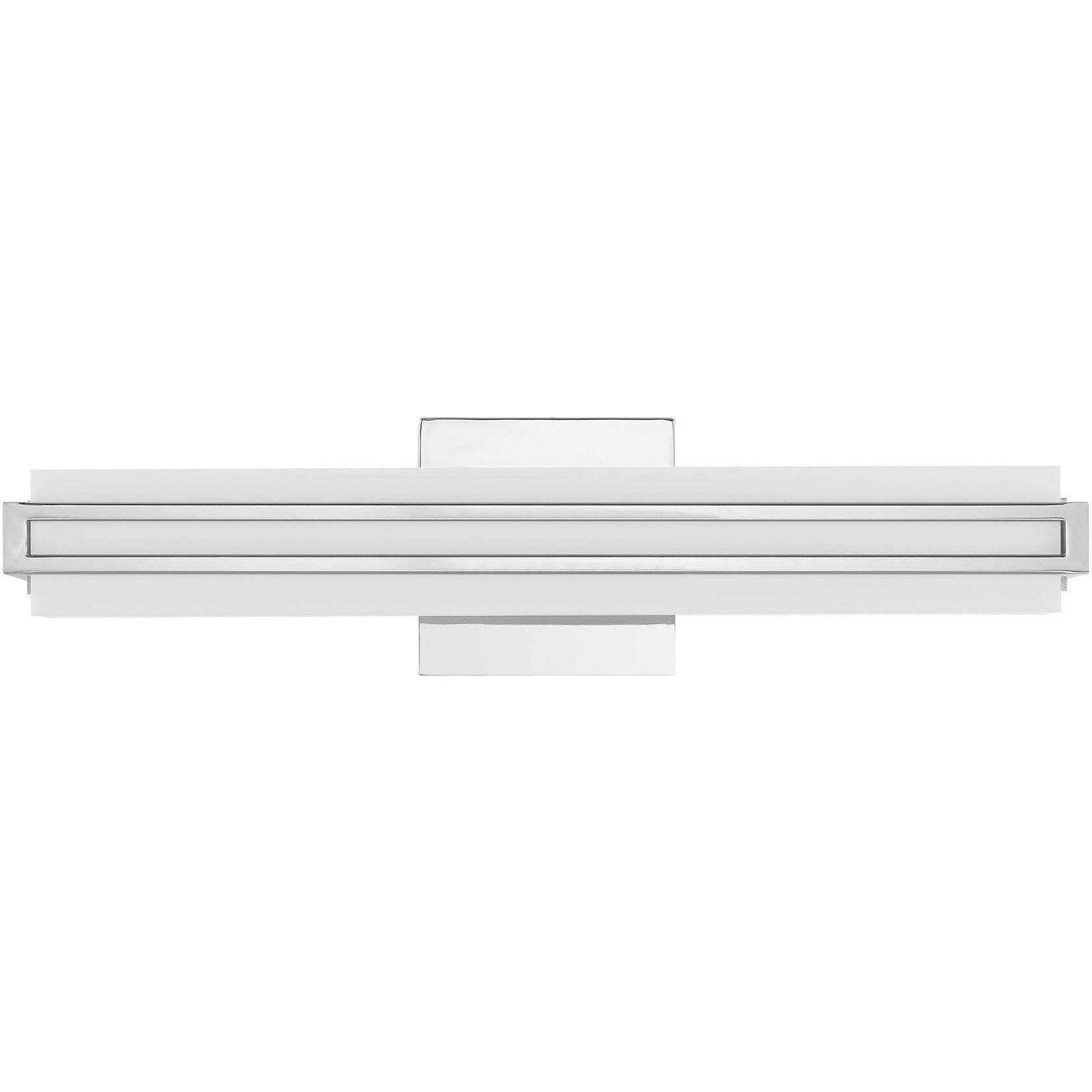 Fulton LED 4 inch Polished Chrome ADA Bath Vanity Wall Light