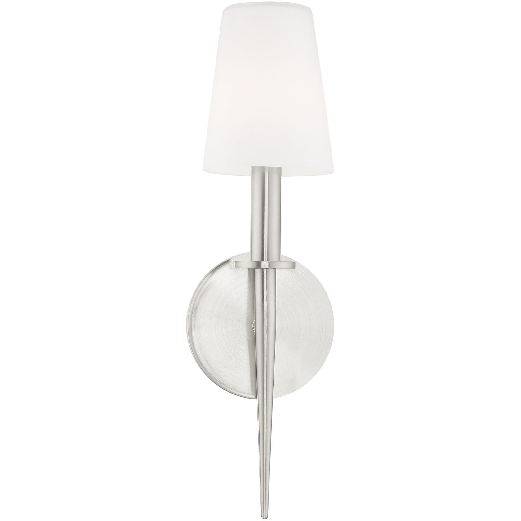 Witten 1 Light 4 inch Brushed Nickel ADA ADA Wall Sconce Wall Light