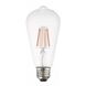 Allison ST19 Edison E26 Medium Base 7.7 watt 3000K Filament LED Bulb in 60