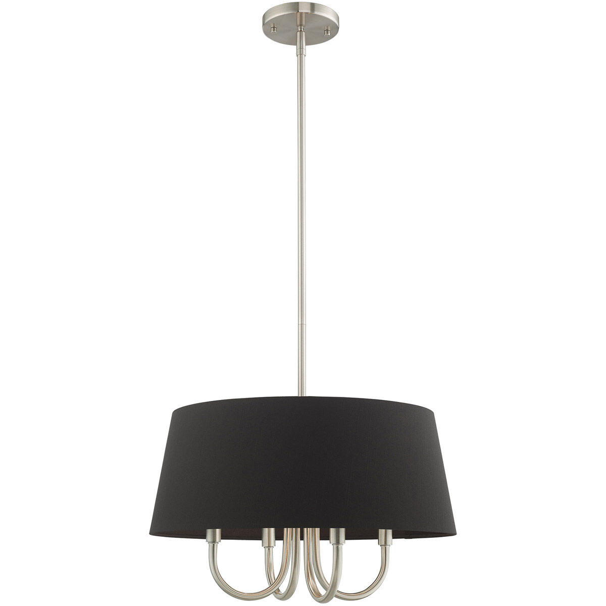 Belclaire 4 Light 18 inch Brushed Nickel Pendant Chandelier Ceiling Light