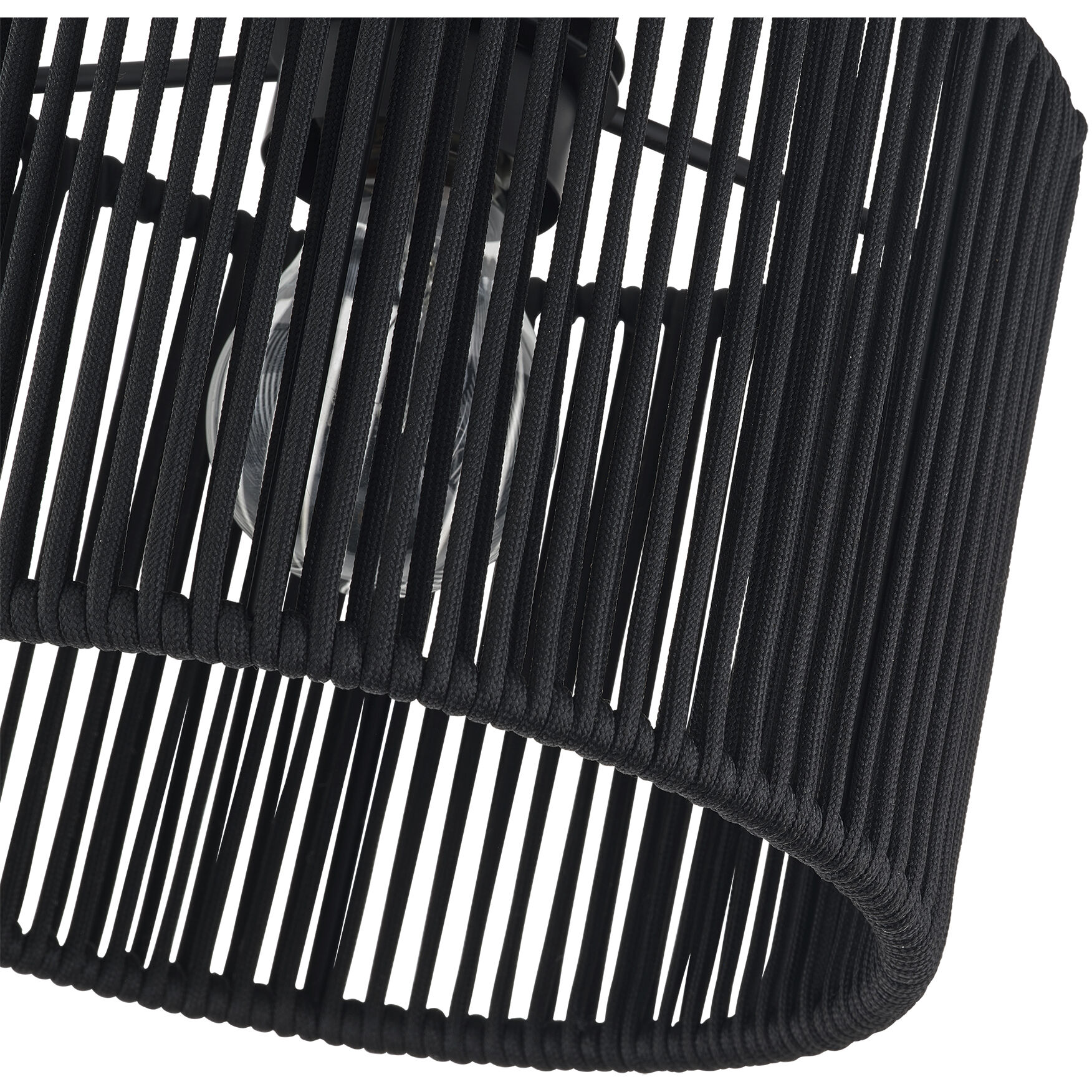 Acordia 1 Light 8.5 inch Black Semi Flush Mount Ceiling Light, Small