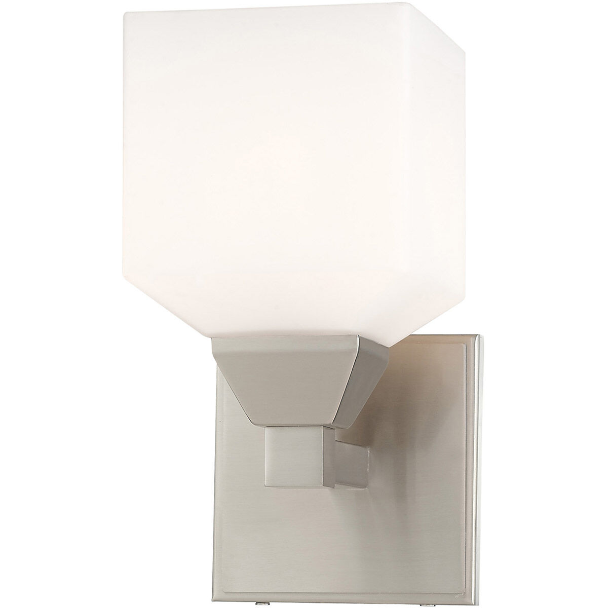 Aragon 1 Light 5 inch Brushed Nickel Wall Sconce Wall Light