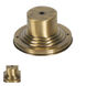 Outdoor 3 inch Antique Brass Outdoor Pier Mount Adaptors