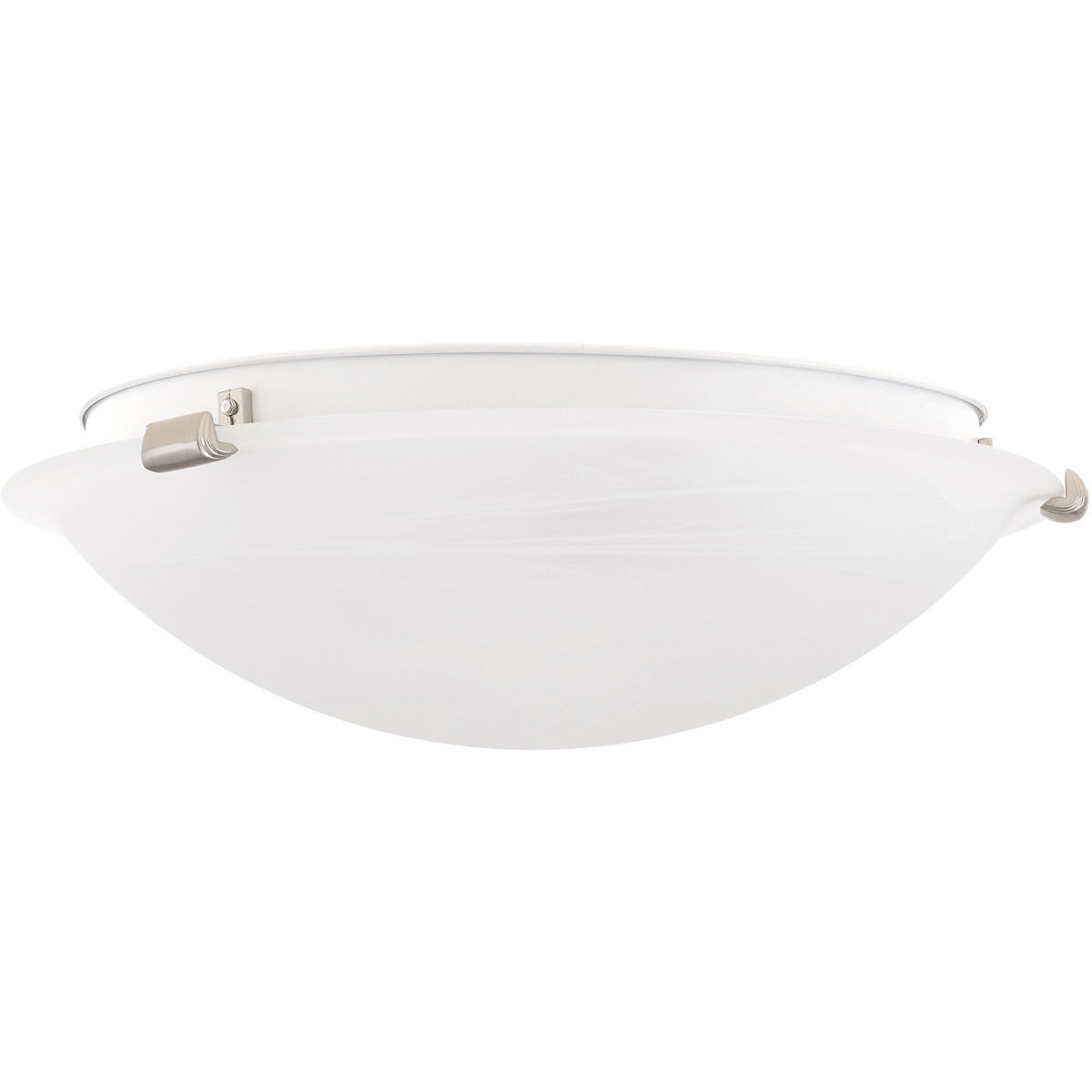 Oasis 3 Light 17 inch Brushed Nickel Semi-Flush Mount Ceiling Light