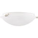 Oasis 3 Light 17 inch Brushed Nickel Semi-Flush Mount Ceiling Light