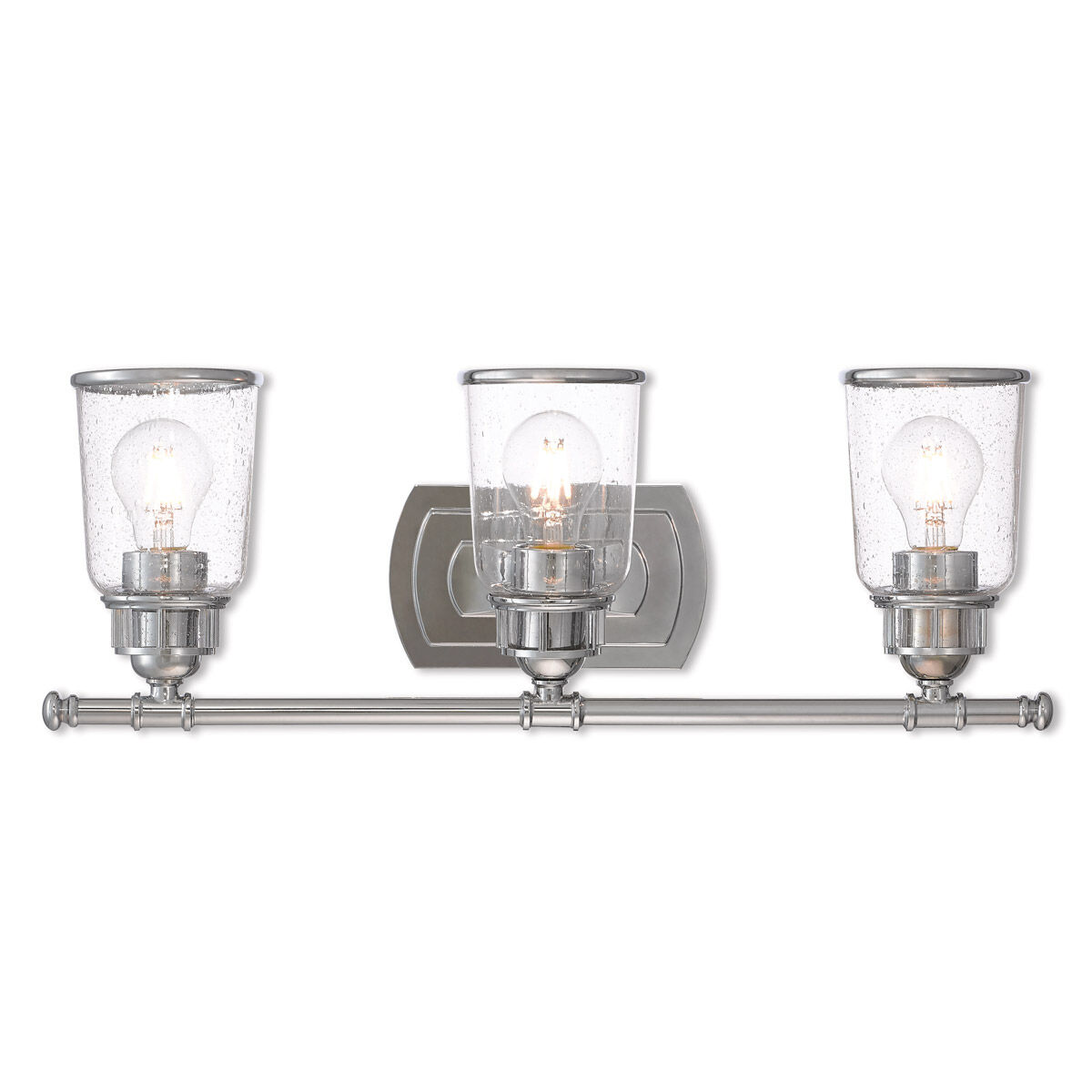 Lawrenceville 3 Light 24 inch Polished Chrome Bath Vanity Wall Light