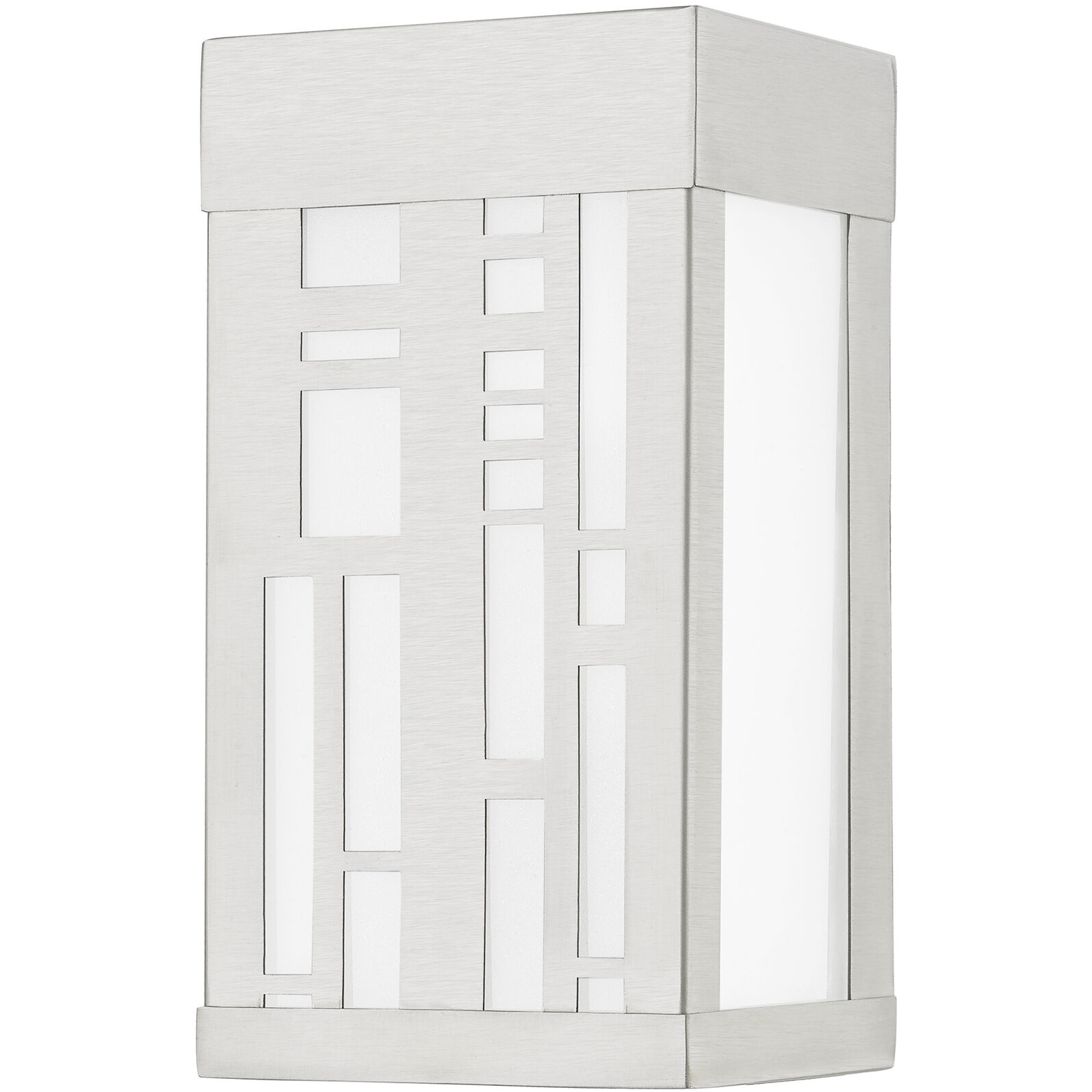 Malmo 1 Light 9 inch Brushed Nickel Outdoor Small Sconce, Small