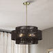 Acordia 5 Light 22 inch Antique Brass Pendant Chandelier Ceiling Light