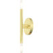 Copenhagen 2 Light 16 inch Satin Brass ADA ADA Sconce Wall Light