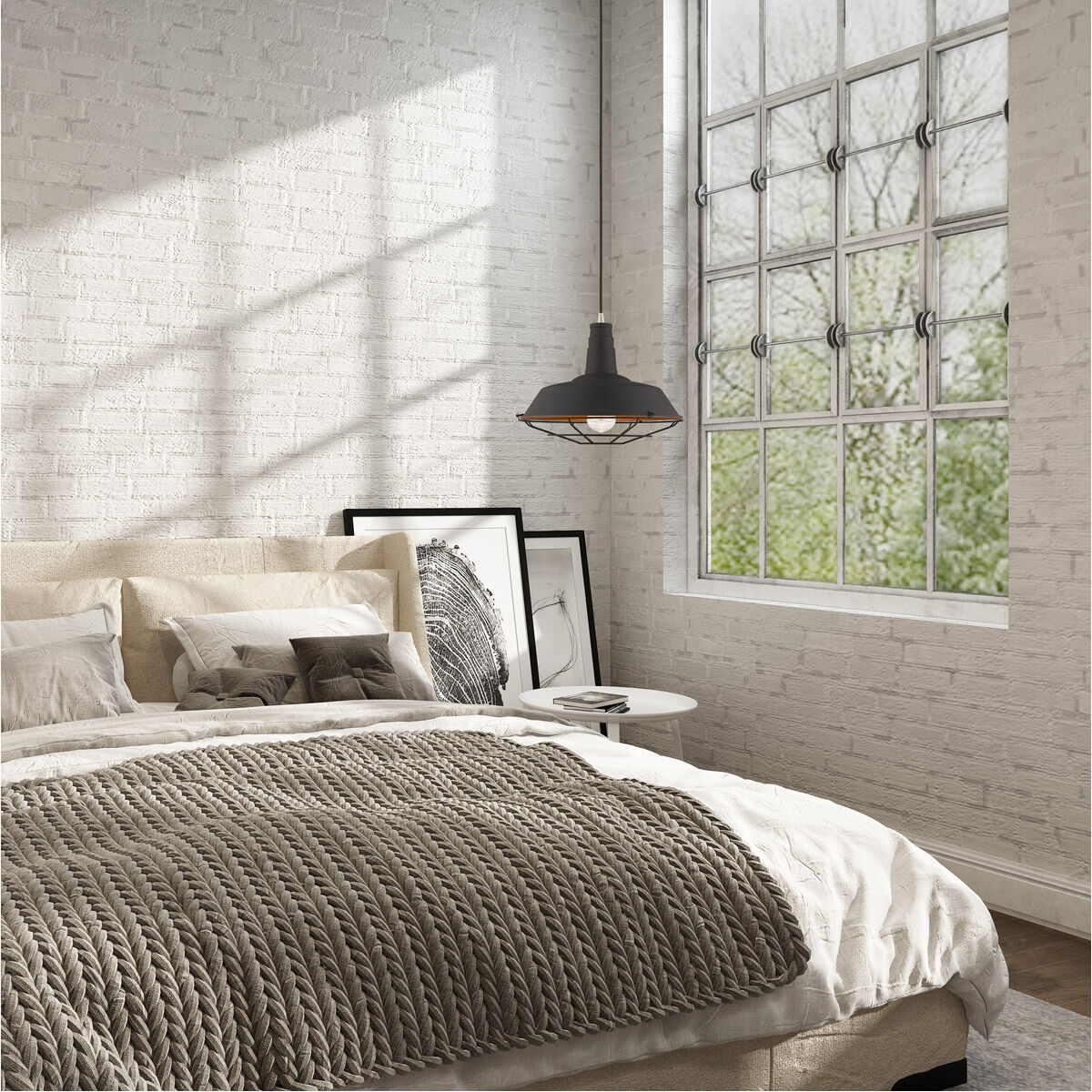 Allison 1 Light 14 inch Black Mini Pendant Ceiling Light