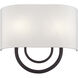 Stratton 2 Light 13 inch Bronze ADA Wall Sconce Wall Light