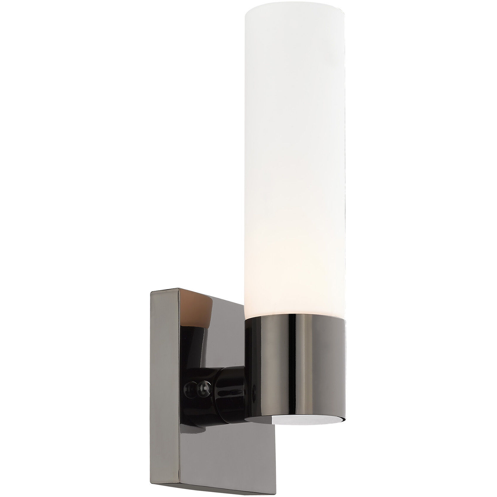 Aero ADA Wall Sconce Wall Light in Black Chrome