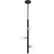 Bannister 3 Light 6 inch Black Pendant Ceiling Light