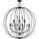 Milania 19 Light 48 inch Bronze Foyer Chandelier Ceiling Light