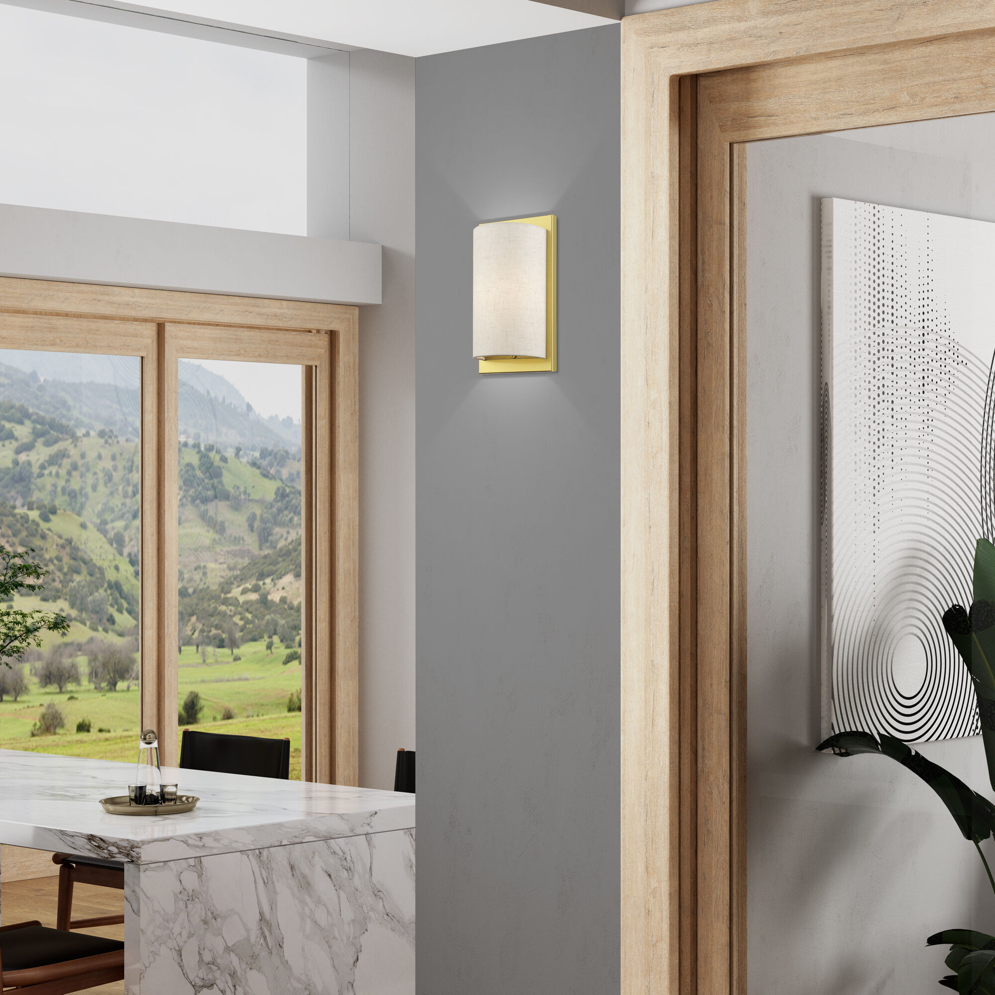 Brenton 1 Light 6 inch Soft Gold ADA Wall Sconce Wall Light