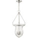 Andover 4 Light 14 inch Polished Nickel Pendant Ceiling Light