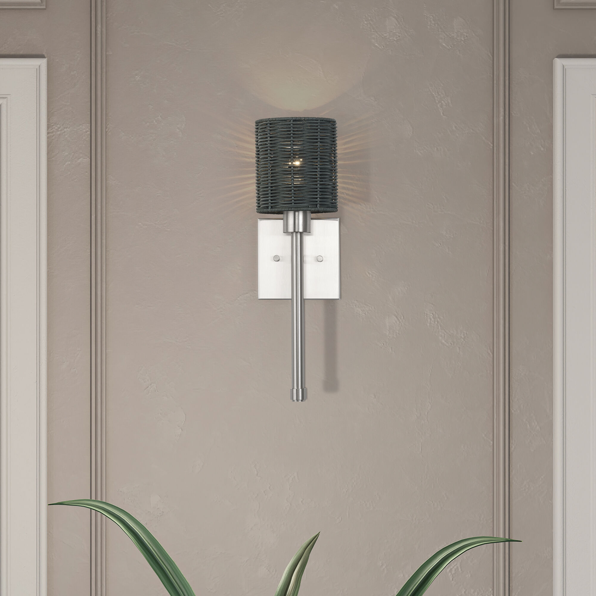 Weavington Wall Sconce Wall Light, Single