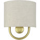 Stratton 1 Light 9 inch Soft Gold ADA Wall Sconce Wall Light