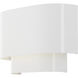 Springview 1 Light 11 inch White ADA Wall Sconce Wall Light
