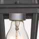 Morgan 1 Light 14 inch Textured Black Outdoor Wall Lantern